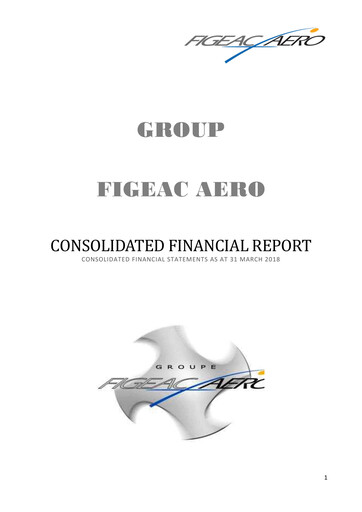 Thumbnail Figeac Aero Financial Statement 2018