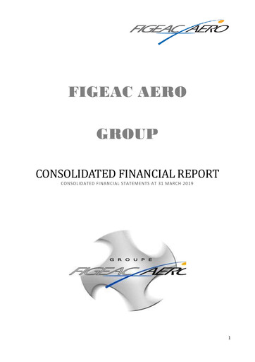 Thumbnail Figeac Aero Financial Statement 2019