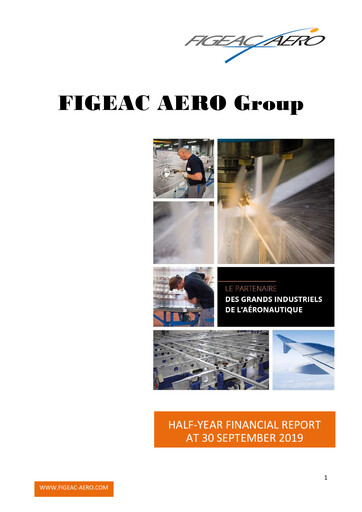 Thumbnail Figeac Aero Half-year Report 2019-h1