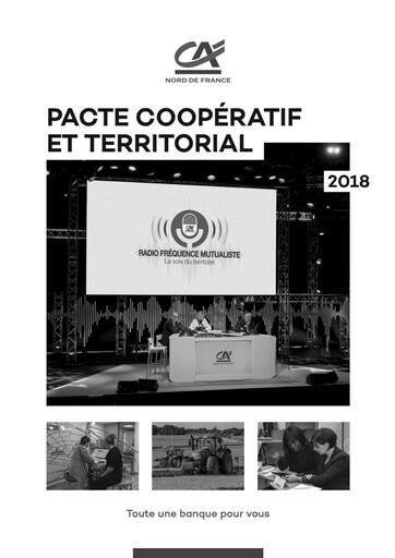 Miniature Caisse Régionale de Crédit Agricole Mutuel Nord de France Rapport annuel 2018