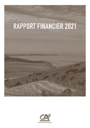 Miniature Caisse Régionale de Crédit Agricole Mutuel Nord de France Rapport annuel 2021