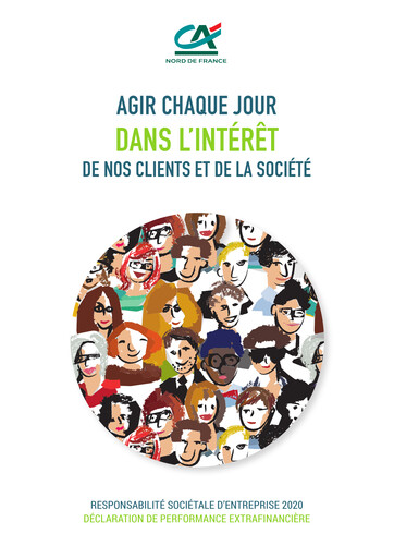 Thumbnail Caisse Régionale de Crédit Agricole Mutuel Nord de France ESG Report 2020