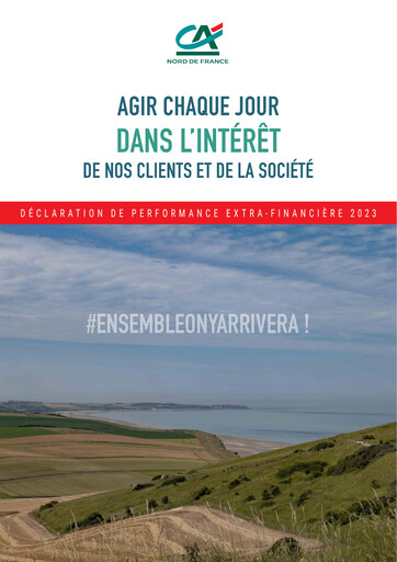 Thumbnail Caisse Régionale de Crédit Agricole Mutuel Nord de France ESG Report 2023