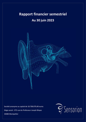 Thumbnail Sensorion Half-year Report 2023-h1
