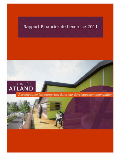 Thumbnail Atland SAS Financial Report 2011