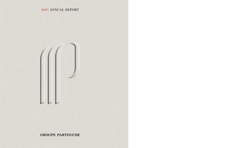 Thumbnail Groupe Partouche Annual Report 2005