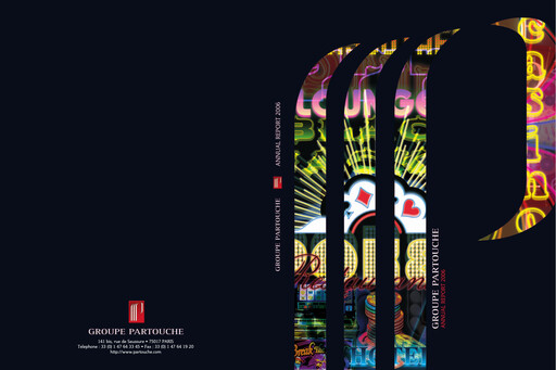 Thumbnail Groupe Partouche Annual Report 2006