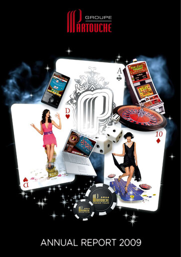 Thumbnail Groupe Partouche Annual Report 2009