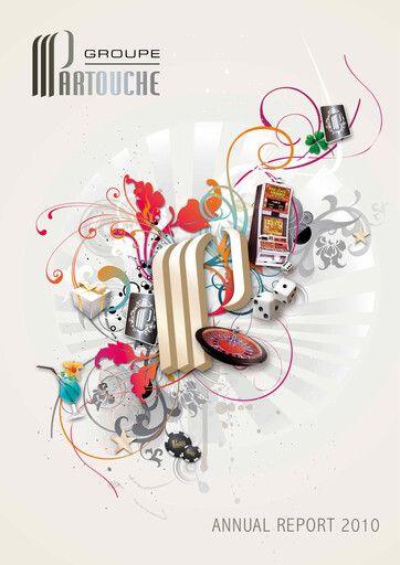 Thumbnail Groupe Partouche Annual Report 2010