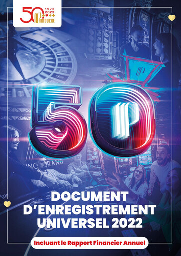 Thumbnail Groupe Partouche Universal Registration Document 2022