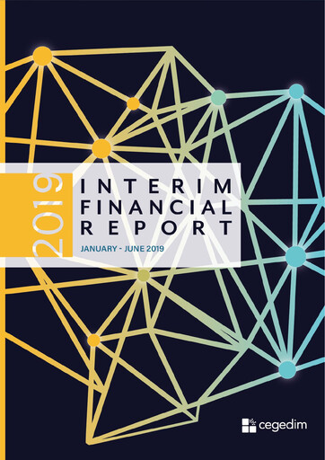 Miniature Cegedim SA Rapport semestriel 2019-h1