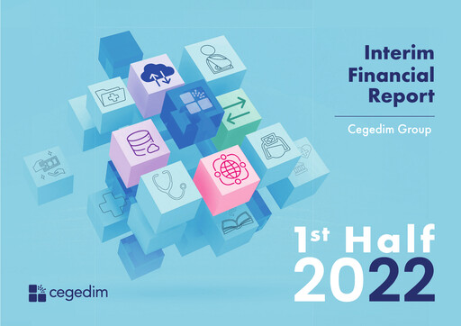 Miniature Cegedim SA Rapport semestriel 2022-h1