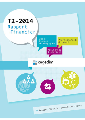 Thumbnail Cegedim SA Half-year Report 2014-h1