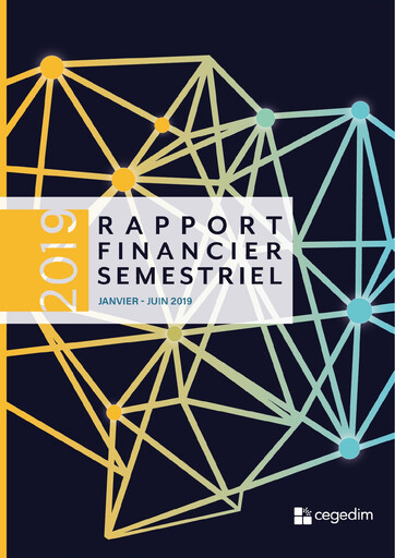 Thumbnail Cegedim SA Half-year Report 2019-h1