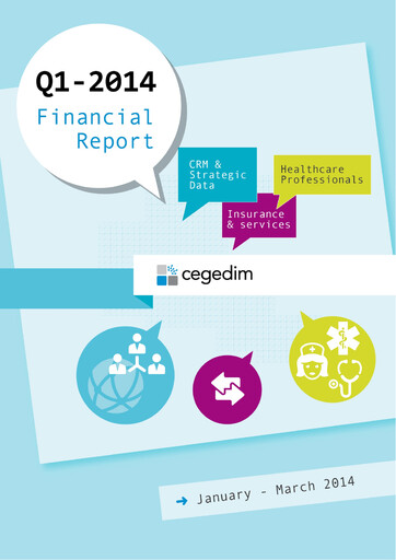 Thumbnail Cegedim SA Quarterly Report 2014-q1