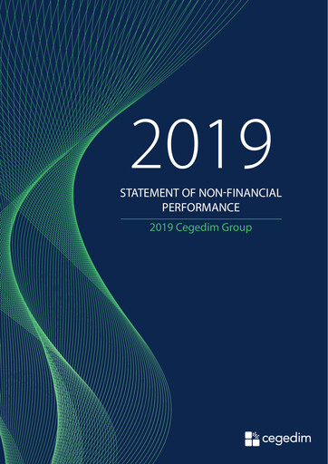 Thumbnail Cegedim SA Sustainability Report 2019