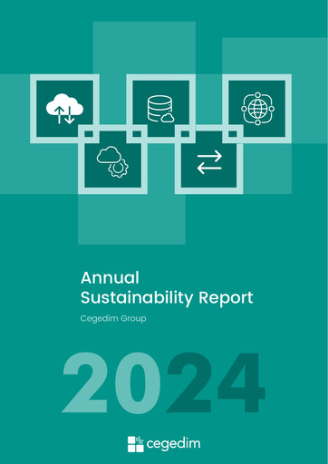 Thumbnail Cegedim SA Sustainability Report 2024