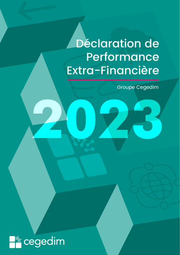 Miniature Cegedim SA Rapport de durabilité 2023