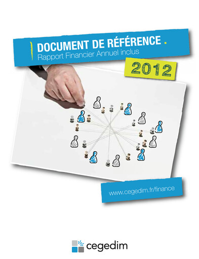 Thumbnail Cegedim SA Universal Registration Document 2012