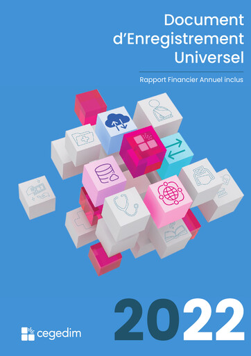 Thumbnail Cegedim SA Universal Registration Document 2022