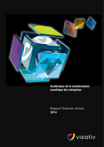 Thumbnail Visiativ SA Financial Report 2014