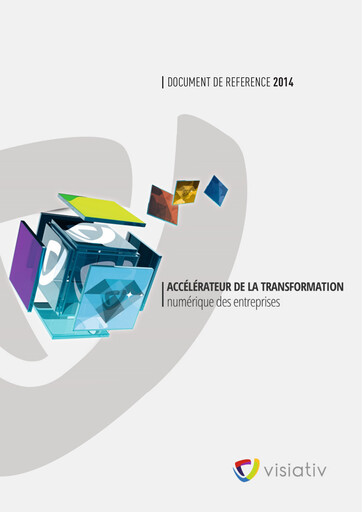 Thumbnail Visiativ SA Universal Registration Document 2014
