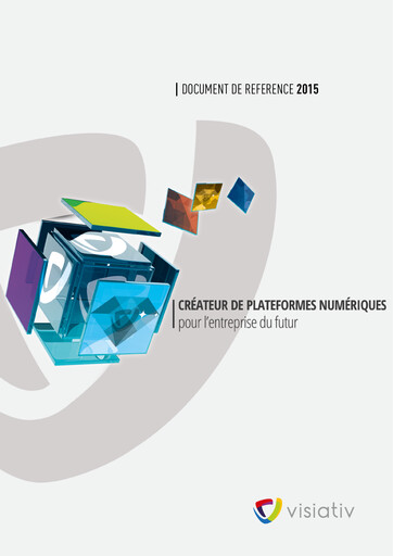 Thumbnail Visiativ SA Universal Registration Document 2015