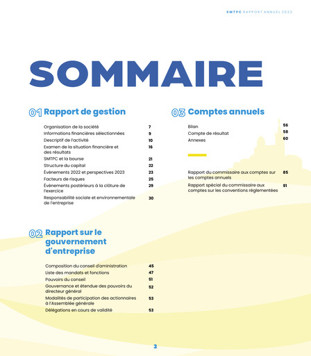 Thumbnail Société Marseillaise du Tunnel Prado-Carénage Annual Report 2022