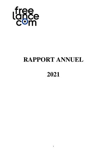 Thumbnail Freelance.com SA Annual Report 2021