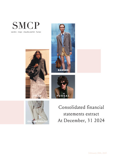 Thumbnail SMCP S.A. Financial Statement 2024