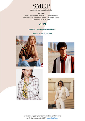 Thumbnail SMCP S.A. Half-year Report 2019-h1