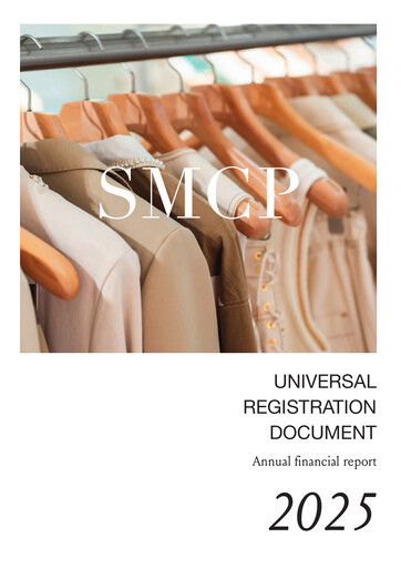 Thumbnail SMCP S.A. Universal Registration Document 2025