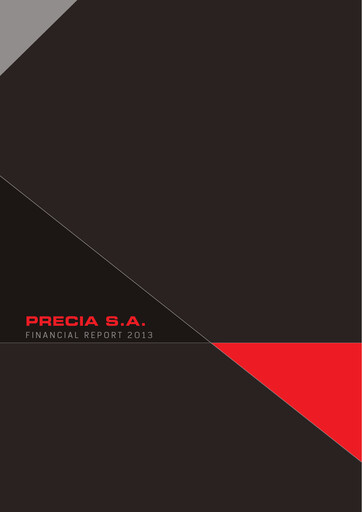 Miniature Precia S.A. Rapport financier 2013