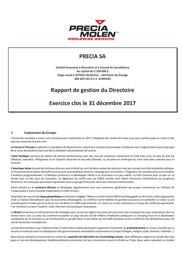 Thumbnail Precia S.A. Financial Report 2017