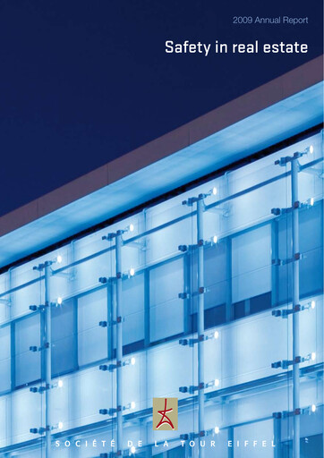 Thumbnail Société de la Tour Eiffel Annual Report 2009