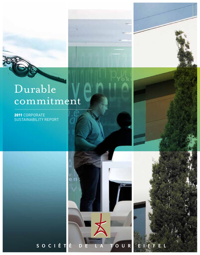 Miniature Société de la Tour Eiffel Rapport de durabilité 2011