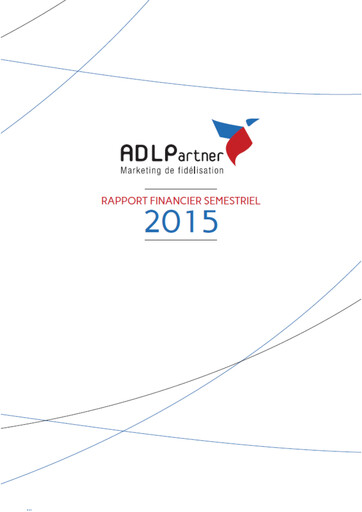 Thumbnail ADLPartner (Dékuple) Half-year Report 2015-h1