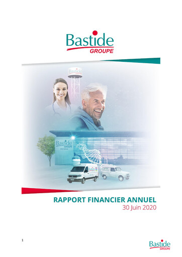Miniature Bastide Le Confort Médical Rapport annuel 2020