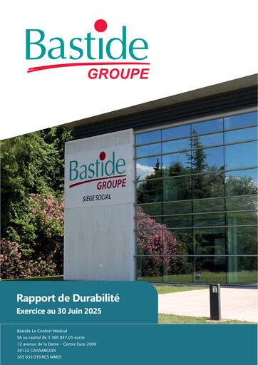 Thumbnail Bastide Le Confort Médical Sustainability Report 2025