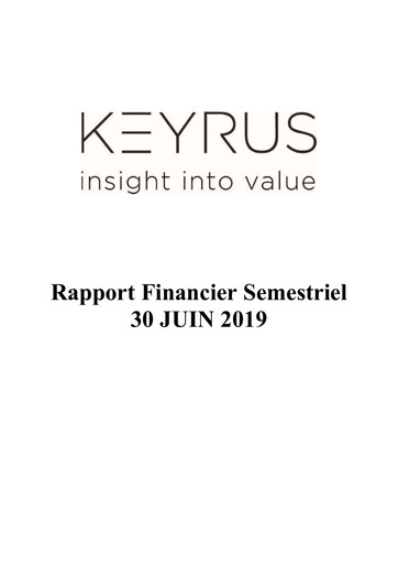 Thumbnail Keyrus Half-year Report 2019-h1