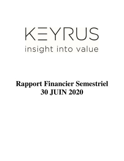 Thumbnail Keyrus Half-year Report 2020-h1