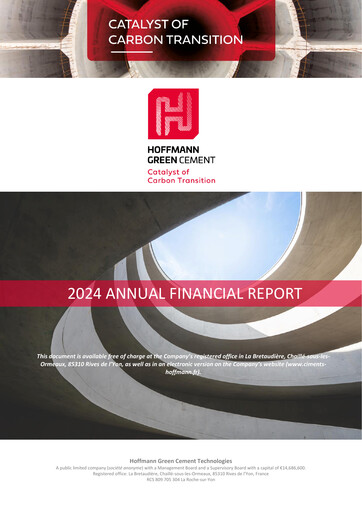 Thumbnail Hoffmann Green Cement Technologies Financial Report 2024