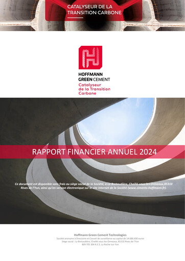 Thumbnail Hoffmann Green Cement Technologies Financial Report 2024