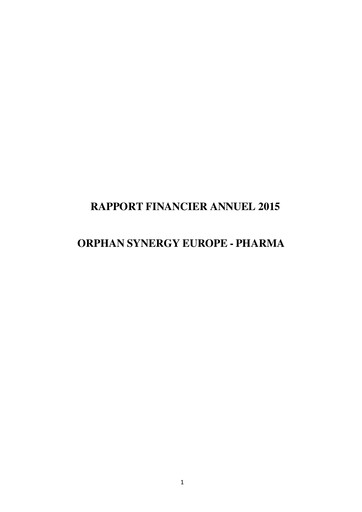 Thumbnail OSE Immunotherapeutics Financial Report 2015
