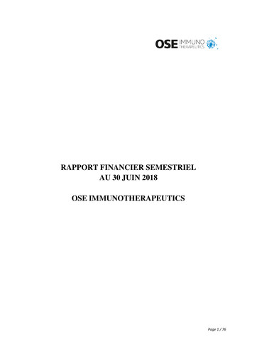 Thumbnail OSE Immunotherapeutics Half-year Report 2018-h1