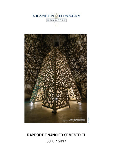 Thumbnail Vranken-Pommery Monopole Half-year Report 2017-h1