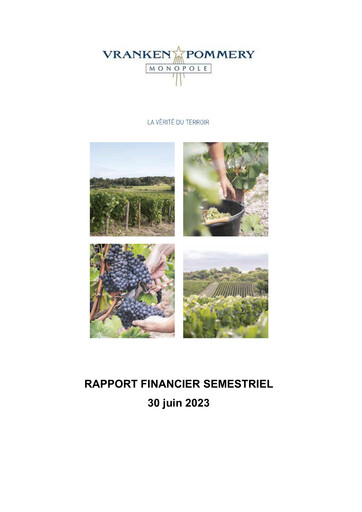 Thumbnail Vranken-Pommery Monopole Half-year Report 2023-h1