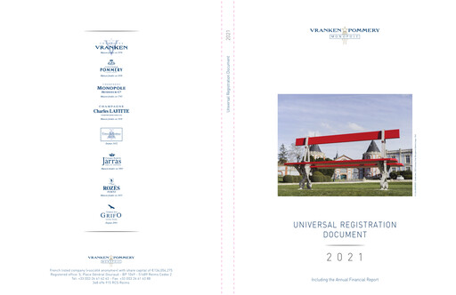 Thumbnail Vranken-Pommery Monopole Universal Registration Document 2021