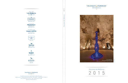 Thumbnail Vranken-Pommery Monopole Universal Registration Document 2015