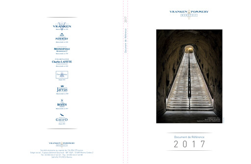 Thumbnail Vranken-Pommery Monopole Universal Registration Document 2017